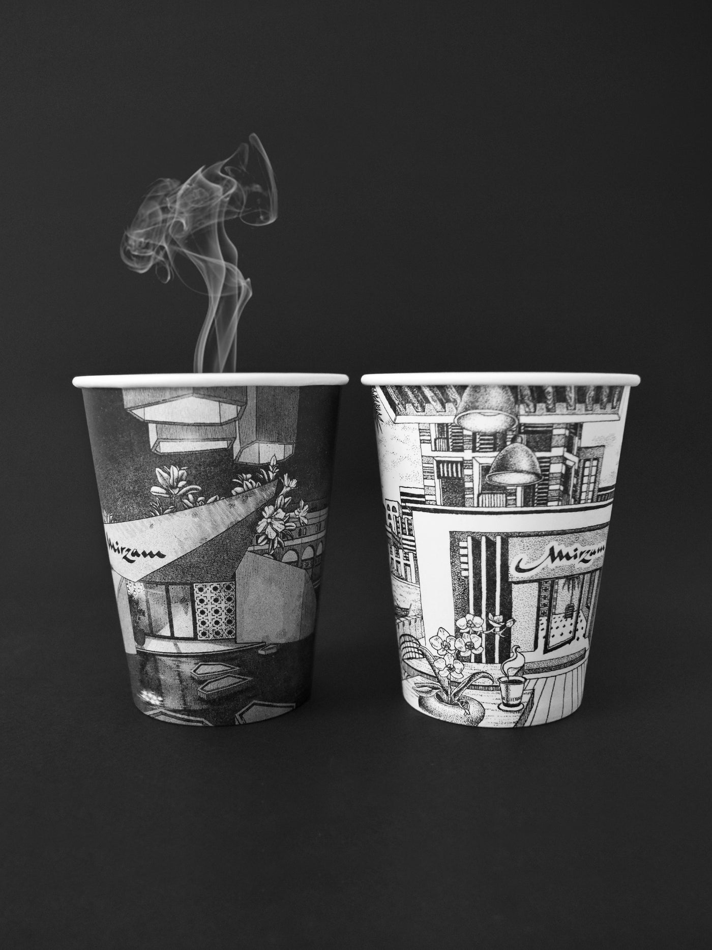 Mirzam Coffee Cups