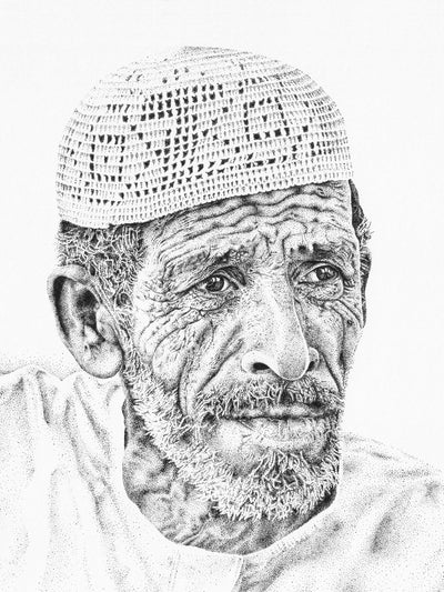 Portrait of a Bedouin